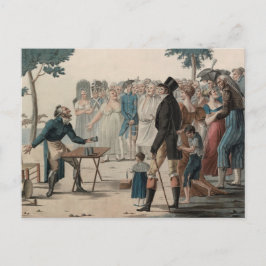 De Franse Antiek afdruk van de Magicus of de Verli Briefkaart
