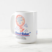 De Franse bakker, Chicago, Skokie, Oakbrook Koffiemok (Voorkant links)