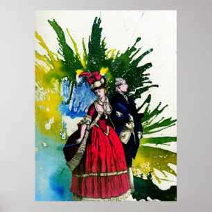 De Franse Bourbons van Michael Moffa Poster