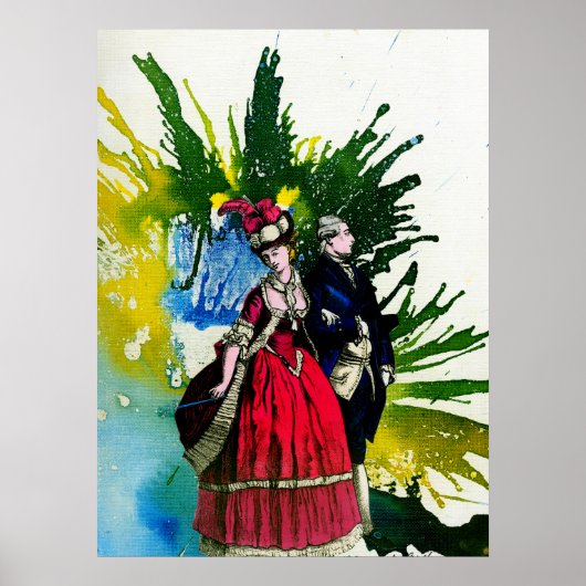 De Franse Bourbons van Michael Moffa Poster (Voorkant)