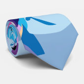 De Franse Bulldog dubbele zijprint Stropdas (Opgerold)