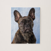 De Franse Bulldog Legpuzzel (Verticaal)