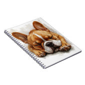De Franse Bulldog Notitieboek (Rechterzijde)
