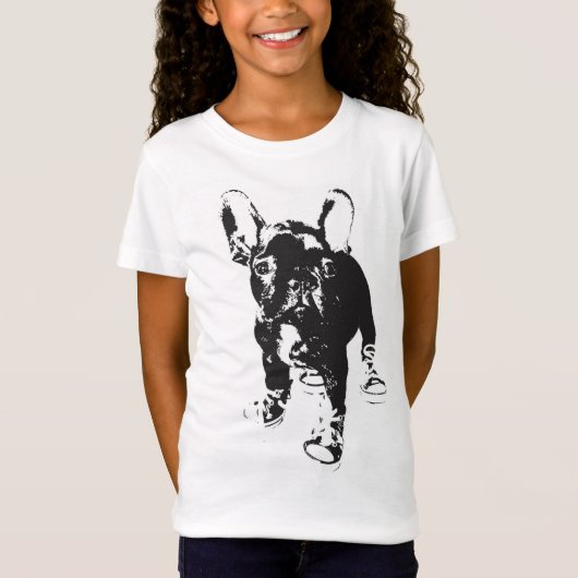 De Franse bulledog T-shirt (Voorkant)