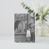 De Franse cook van La Varenne Briefkaart (Staand voorkant)