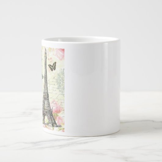 De  Franse Eiffeltoren Grote Koffiekop (Voorkant)