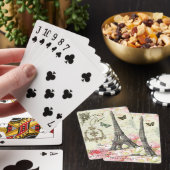 De  Franse Eiffeltoren Pokerkaarten (Insitu)