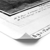 De Franse grondwet Poster (Hoek)