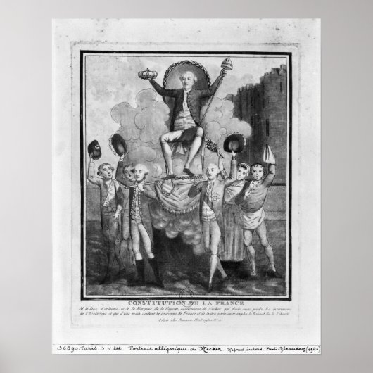 De Franse grondwet Poster (Voorkant)