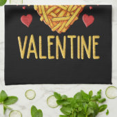 De Franse grotten zijn mijn Valentijn Theedoek (Gevouwen)