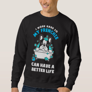 de franse hond frenchie kan een beter leven hebben trui