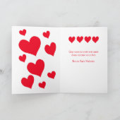 De Franse Kaart van de Valentijnsdag voor Dochter (Binnen)