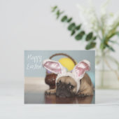 De Franse Kaart van Pasen van de Buldog! (Staand voorkant)