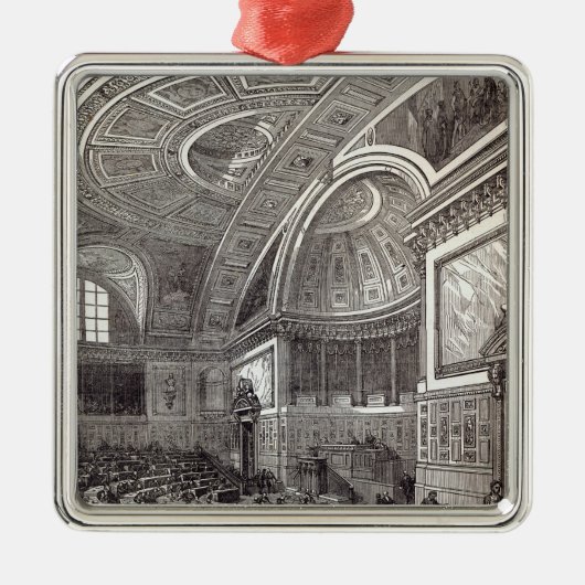 De Franse Kamer van Koophandel Metalen Ornament (Voorkant)