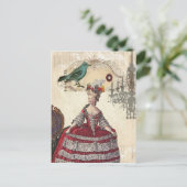 De Franse koningin Marie Antoinette (Parijs) Briefkaart (Staand voorkant)