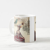 De Franse koningin Marie Antoinette (Parijs) Koffiemok (Voorkant links)