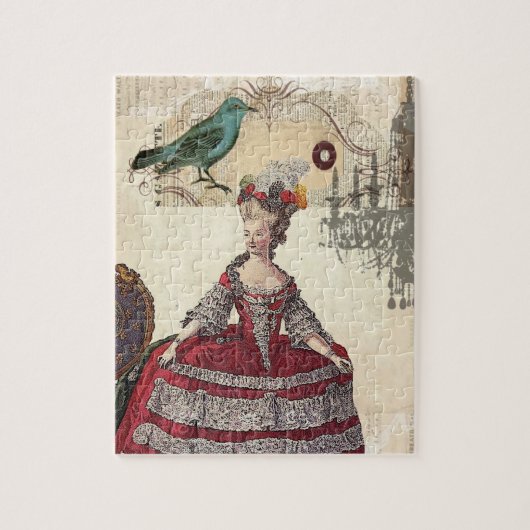 De Franse koningin Marie Antoinette (Parijs) Legpuzzel (Verticaal)