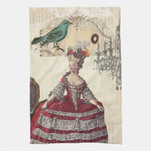De Franse koningin Marie Antoinette (Parijs) Theedoek