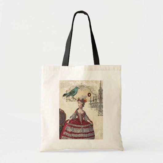 De Franse koningin Marie Antoinette (Parijs) Tote Bag (Voorkant)