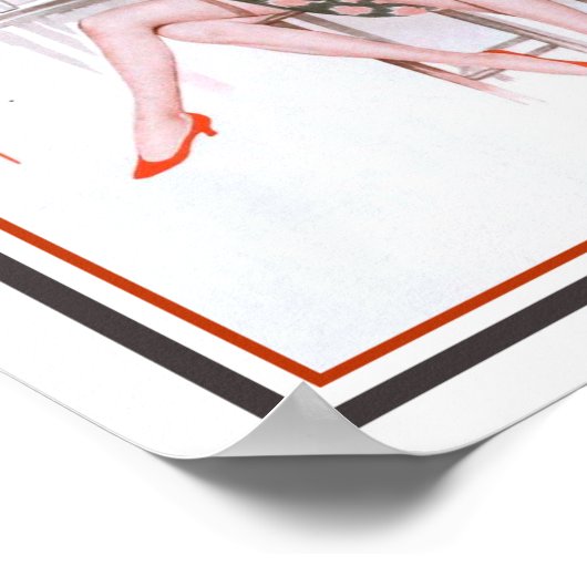 De Franse lappers van Le Sourire 1920 Poster (Hoek)