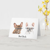 De Franse Lege Kaart van de Vriend van de Buldog (Gele Bloem)