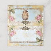 De franse Marie Antoinette inspireerde de shabby b Plaatskaartje (Buitenkant ongevouwen)