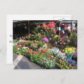 de franse markt in Nice Briefkaart (Voorkant / Achterkant)