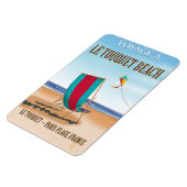 De franse reisposter Le Touquet Beach Magneet (Linkerzijde)