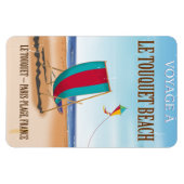 De franse reisposter Le Touquet Beach Magneet (Horizontaal)