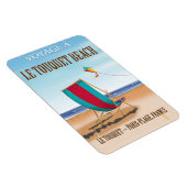 De franse reisposter Le Touquet Beach Magneet (Rechterzijde)