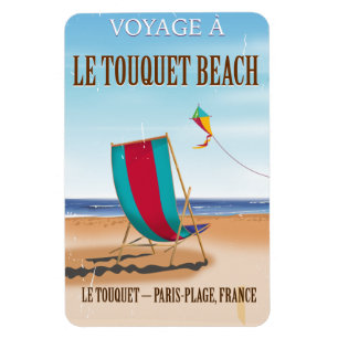De franse reisposter Le Touquet Beach Magneet