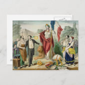 De Franse Republiek Briefkaart (Voorkant / Achterkant)