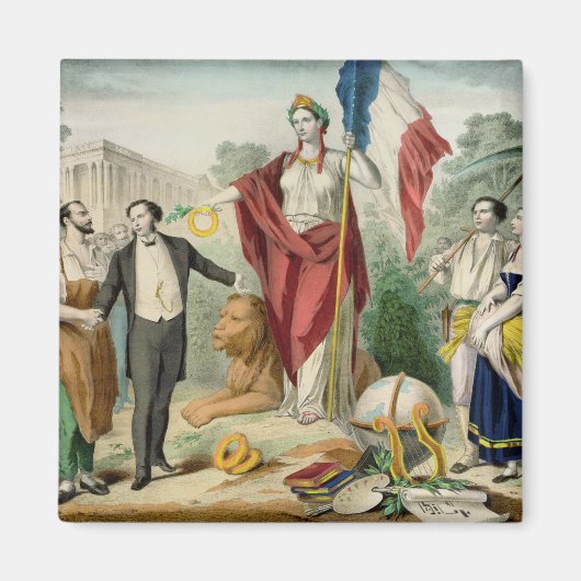 De Franse Republiek Magneet (Voorkant)