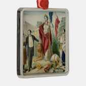 De Franse Republiek Metalen Ornament (Rechts)