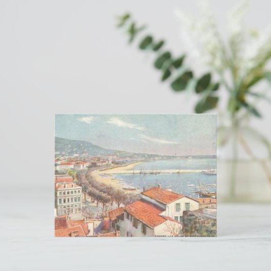 De Franse Riviera Briefkaart (Staand voorkant)
