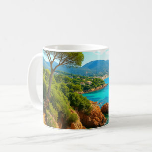 De Franse Riviera Koffiemok