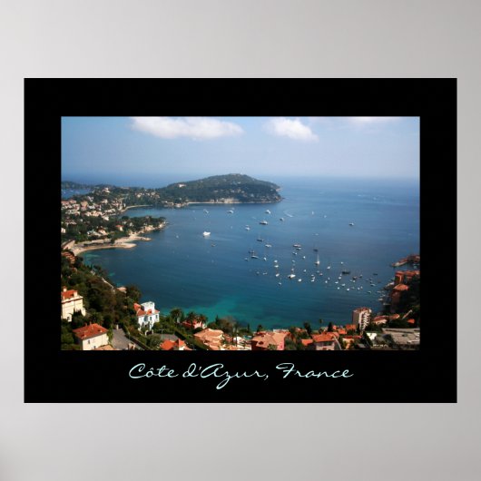 De Franse Riviera Poster (Voorkant)