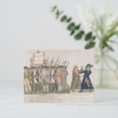 De Franse stem "Long Live Freedom or Die" Briefkaart (Staand voorkant)