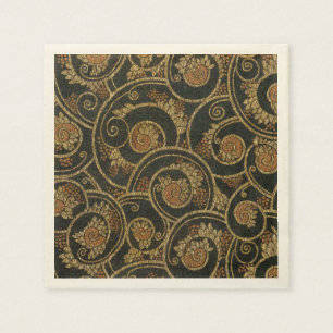 De Franse textielindustrie van Vintage 1940 Servet