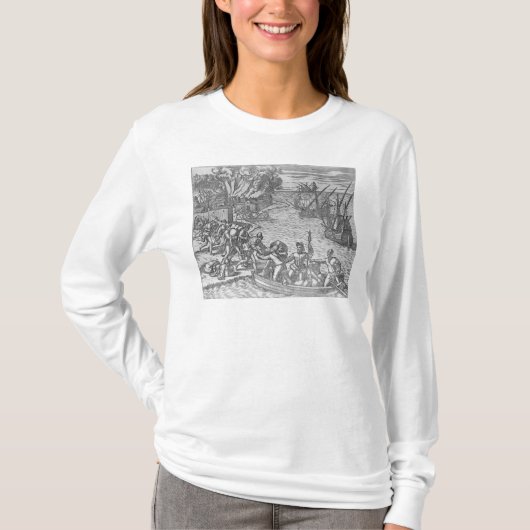 De Franse vlooienplundering T-shirt (Voorkant)