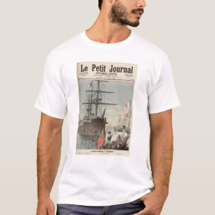 De Franse vloot in Portsmouth T-shirt