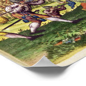 De Fransen helpen de Indiërs in strijd Poster (Hoek)