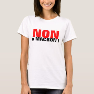 De Fransen kiezen voor het vrouwelijk NON - T - sh T-shirt