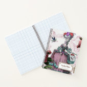 De Fransen van de Birdcage inspireerde op persoonl Notitieboek (Binnen)