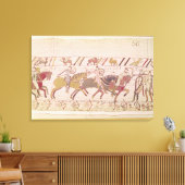 De Fransen vechten en doden Canvas Afdruk (Insitu (Woonkamer))