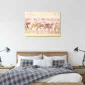 De Fransen vechten en doden Canvas Afdruk (Insitu (Slaapkamer))