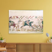 De Fransen vechten en doden Harold's Canvas Afdruk (Insitu (Woonkamer))