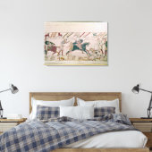 De Fransen vechten en doden Harold's Canvas Afdruk (Insitu (Slaapkamer))
