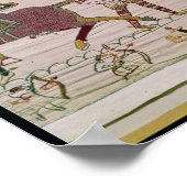 De Fransen vechten en doden Harold's Poster (Hoek)