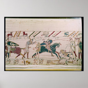 De Fransen vechten en doden Harold's Poster